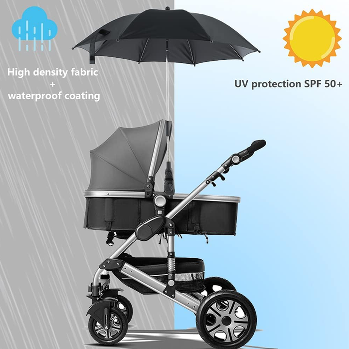 Adjustable Umbrella with Clamp