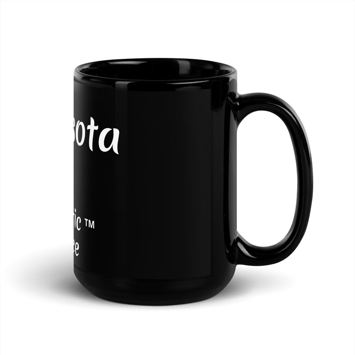 Black Glossy Mug - Minnesota