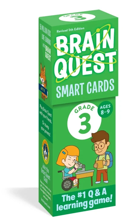 Brain Quest Smart Cards For Grade 3