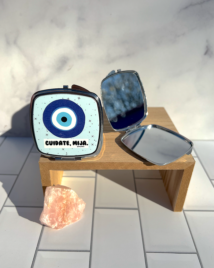 Cuidate Mija Compact Mirror