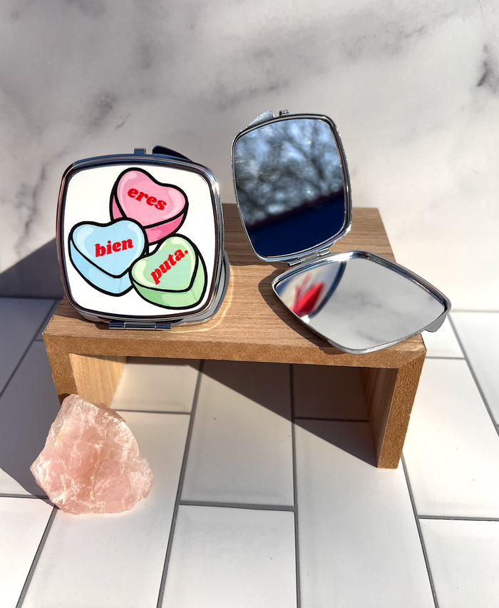 Eres Bien Puta Compact Mirror