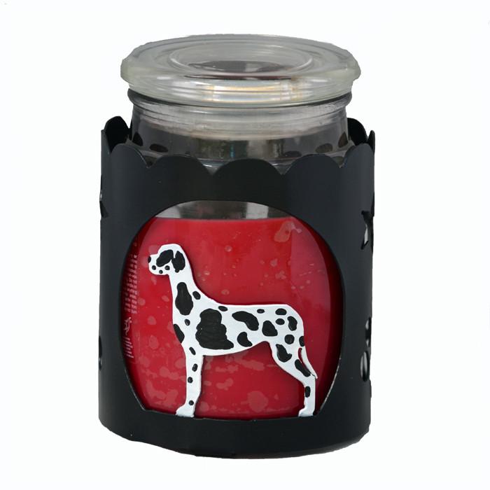 Great Dane Jar Candle Wrap - Harlequin