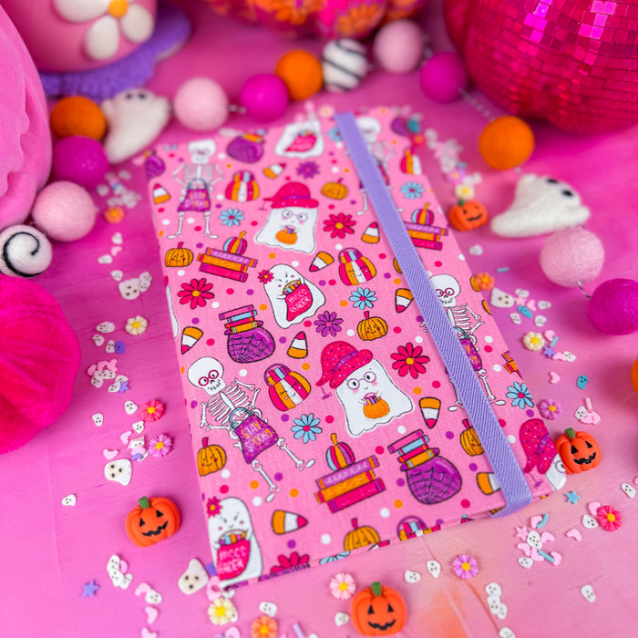 Halloween Candy Artificial Leather Journal (5.8" x 8.3")
