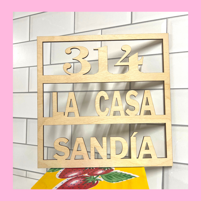 Personalized Wood Sign | Custom