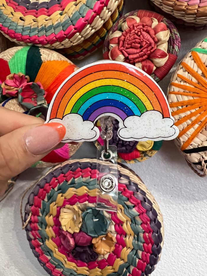 Rainbow Badge Reel
