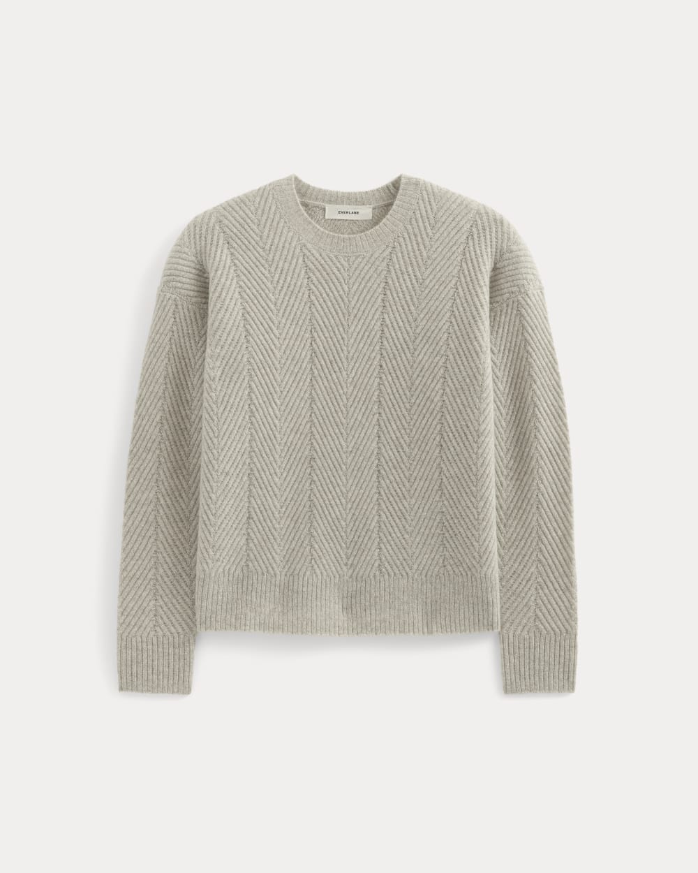 Cashmere Herringbone Sweater | Canvas