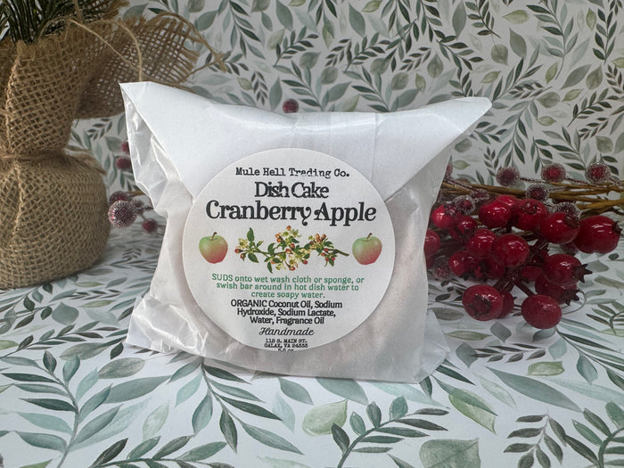 Cranberry Apple Dish Cake Set