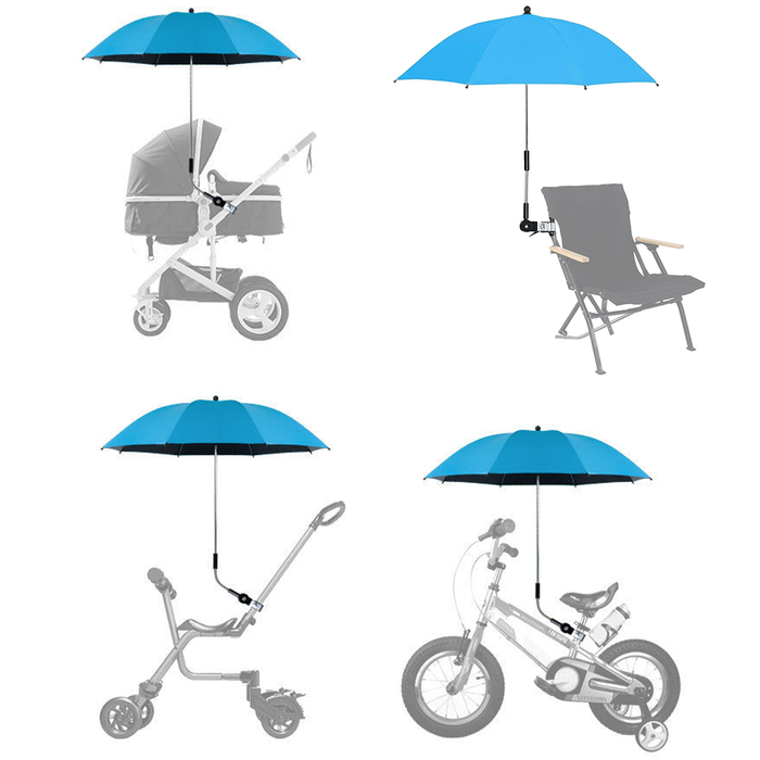 Adjustable Umbrella with Clamp