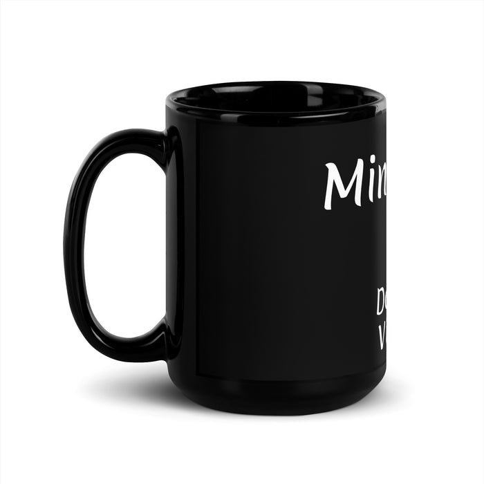 Black Glossy Mug - Minnesota
