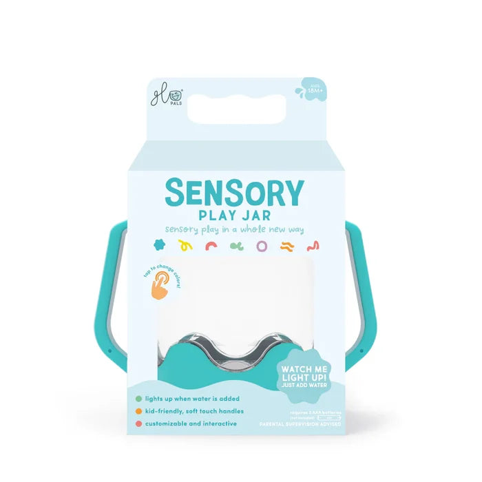 Blue Sensory Jar