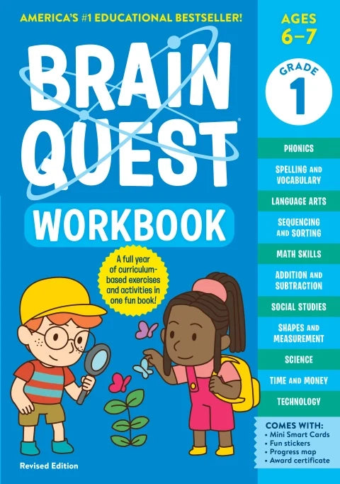 Brain Quest Workbook: Grade 1