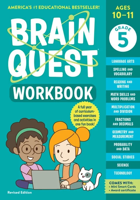 Brain Quest Workbook: Grade 5
