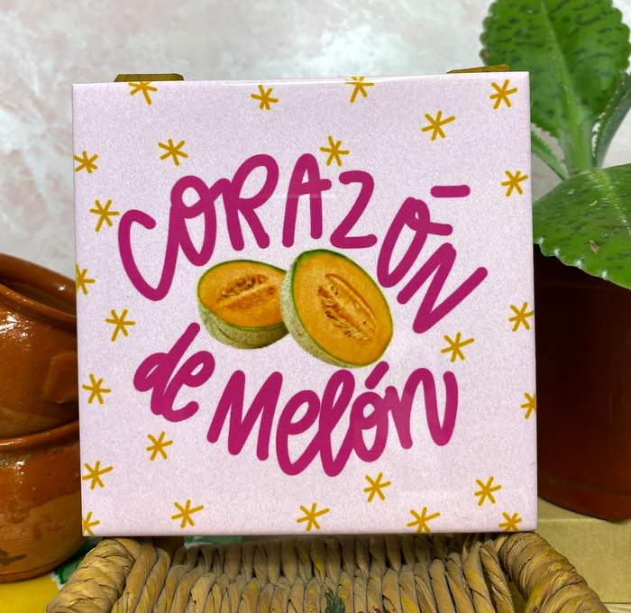 Corazon de Melon Coaster