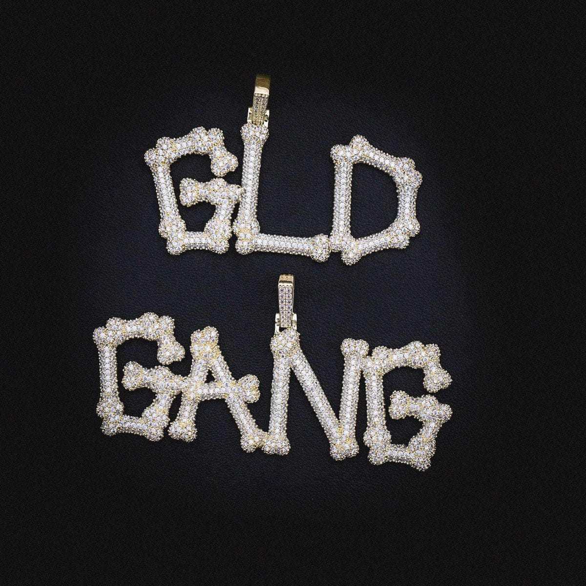 Custom Name Plate Bone Font