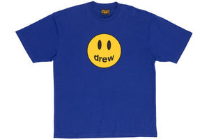 Drew Mascot Short Sleeve Tee Ink Blue