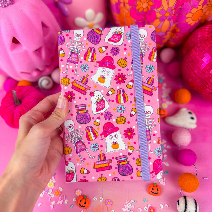 Halloween Candy Artificial Leather Journal (5.8" x 8.3")