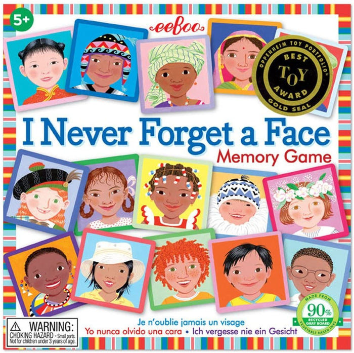 I Never Forget a Face Memory & Matching Game