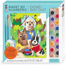iHeart Paint by Number Dogs