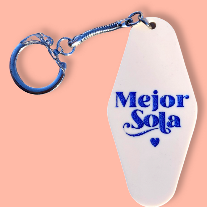 Mejor Sola Hotel Keychain