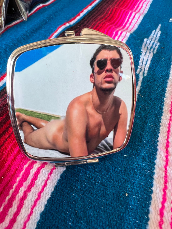 Nalgitas Chulitas Bad Bunny Compact Mirror
