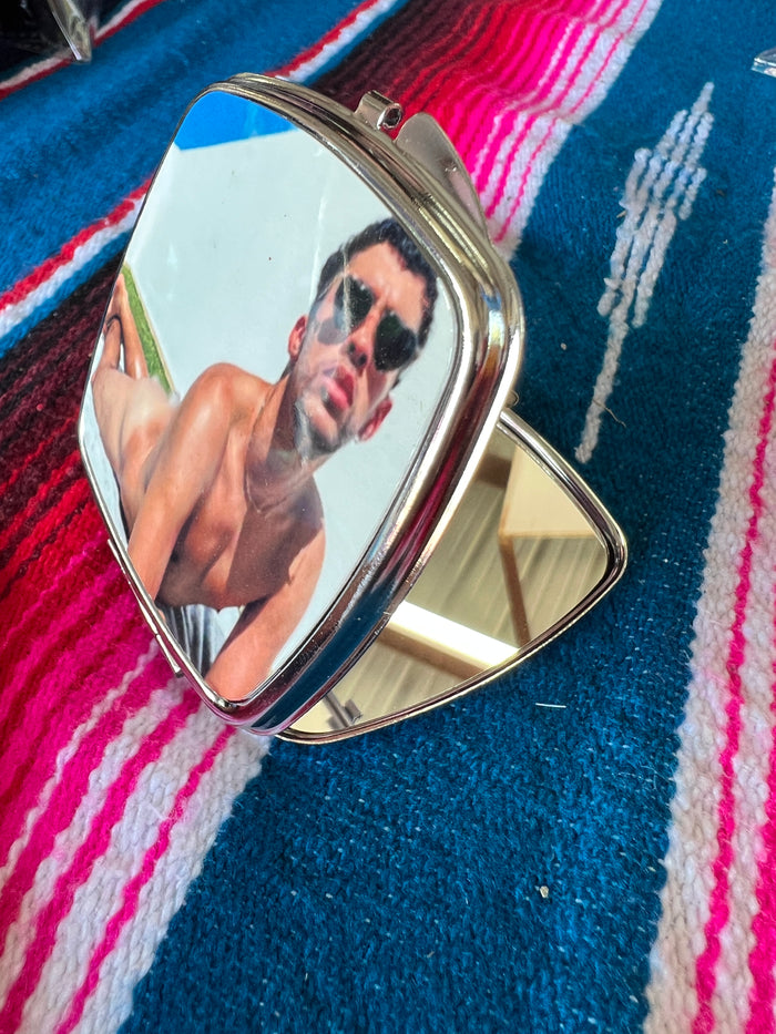 Nalgitas Chulitas Bad Bunny Compact Mirror