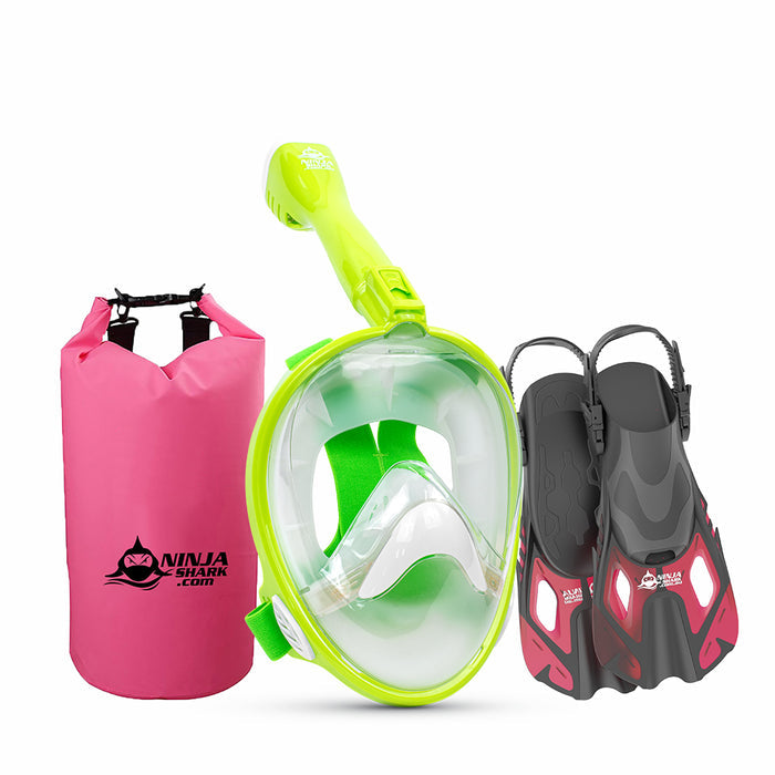 Green & White / Black & Pink / Pink