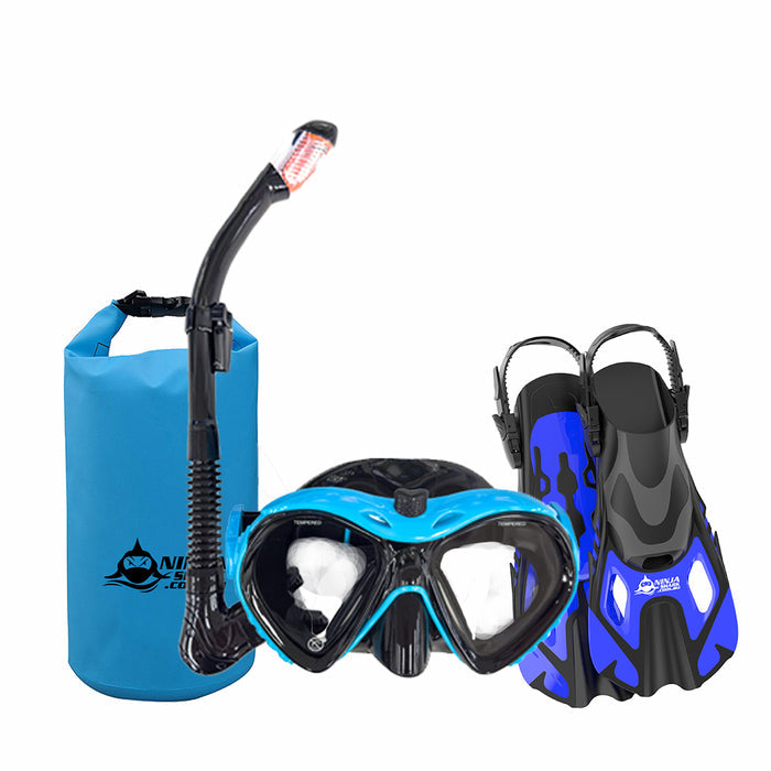 Package: ClearView (Mask + Fins + Bag)
