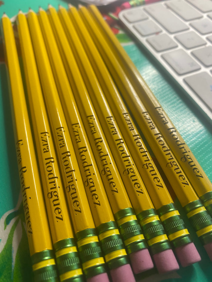 Personalized Pencil Set