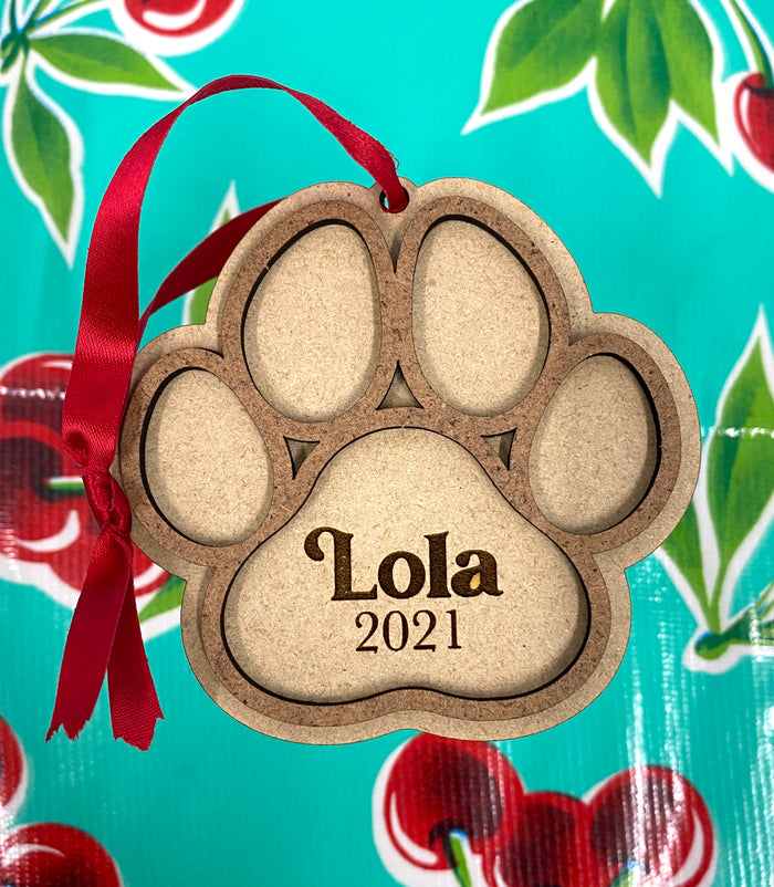 Personalized Pet Ornament