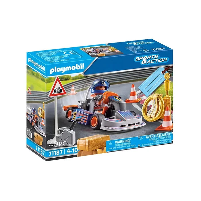 Playmobil Go-Kart Racer Gift Set