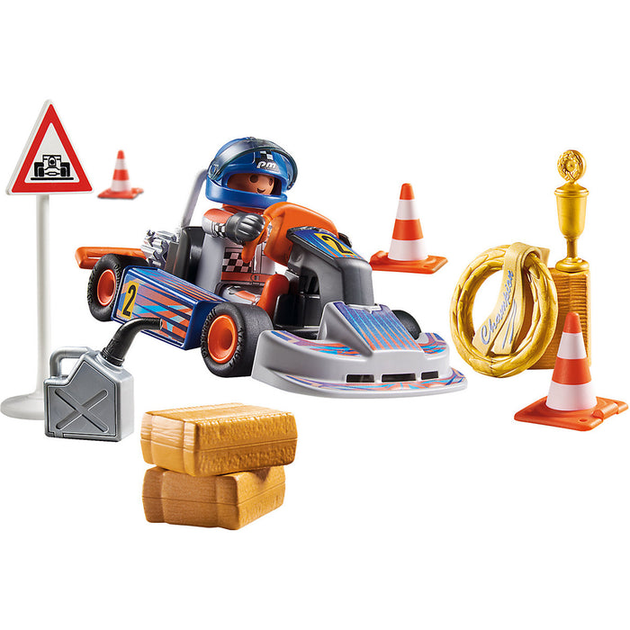 Playmobil Go-Kart Racer Gift Set