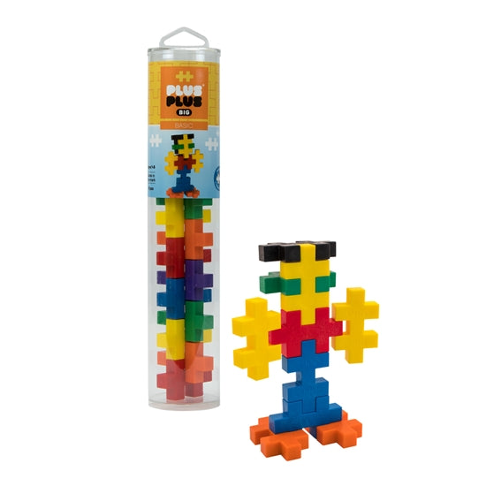 Plus-Plus Big Basic Tube 15pc