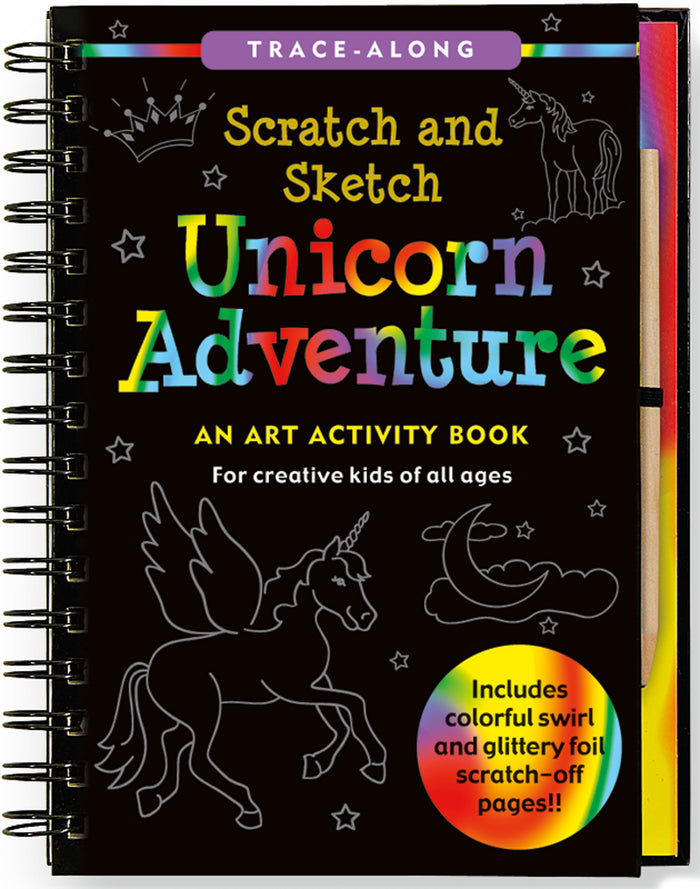 Scratch and Sketch Unicorn Adventure