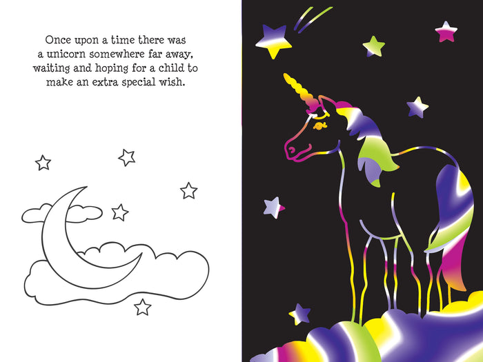 Scratch and Sketch Unicorn Adventure