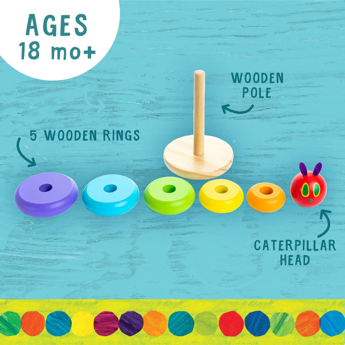 Very Hungry Caterpillar Wood Stacker