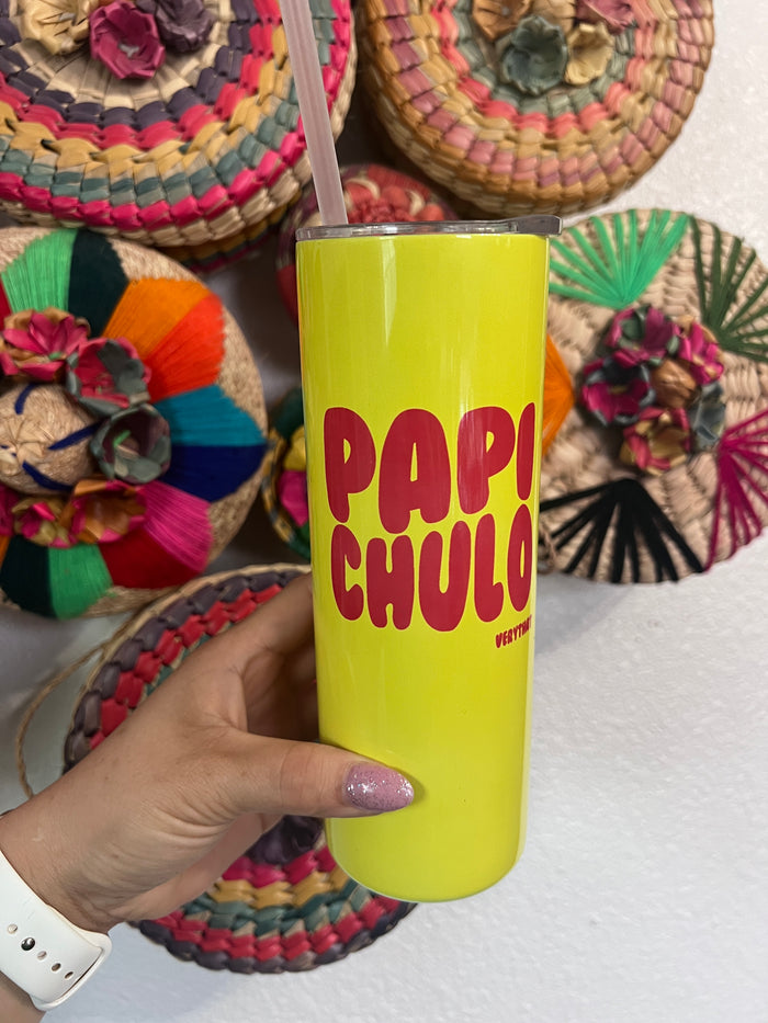 Yellow Papi Chulo Tumbler